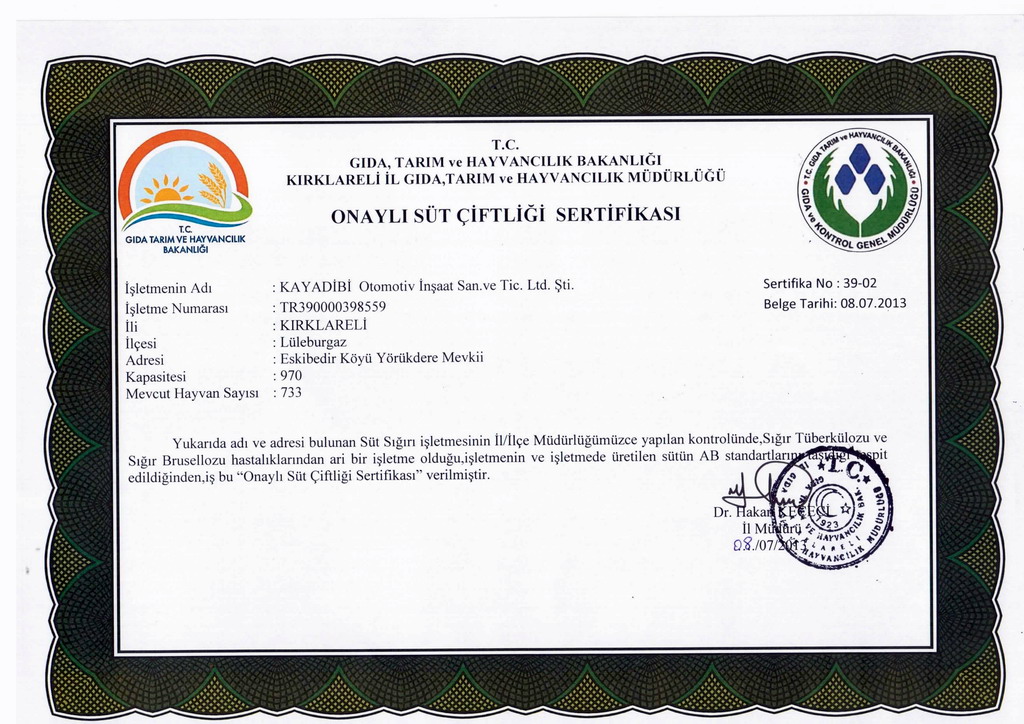 AB Onay Belgesi